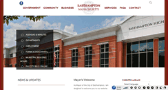 Desktop Screenshot of easthampton.org